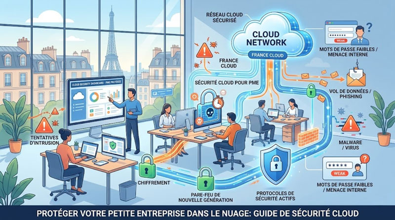 7 erreurs de sécurité cloud que font encore les PME en France
