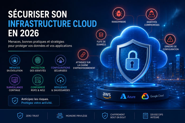 Sécurité Cloud en 2026 : Le Guide Complet pour Protéger Votre Infrastructure face aux Nouvelles Menaces