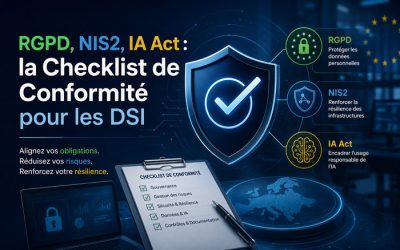 RGPD, NIS2, IA Act : la Checklist de Conformité 2026 pour les DSI